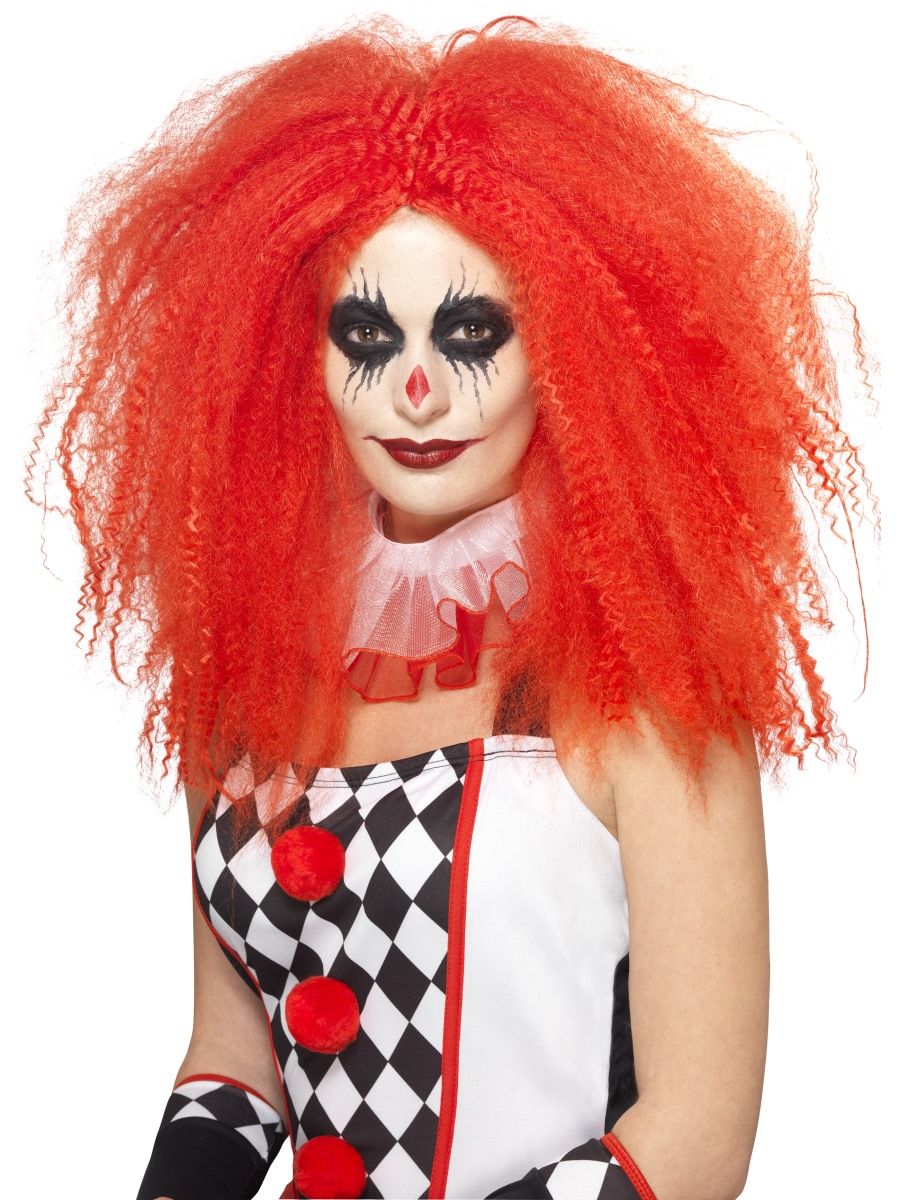 Crimped Clown Wig - Foxxiegal Costumes