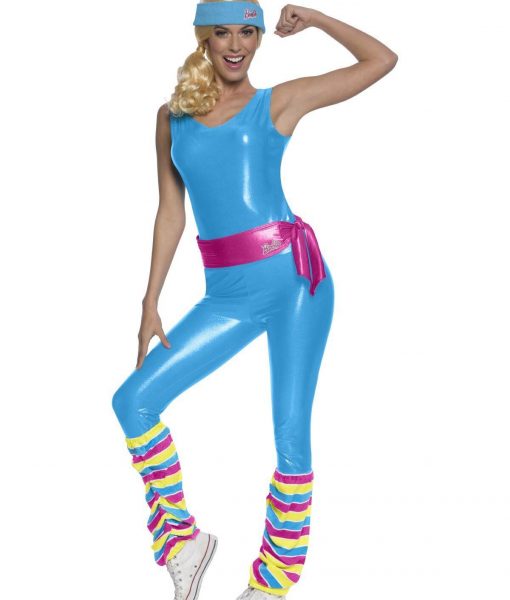 80's Exercise Barbie Costume 8-10 - Foxxiegal Costumes